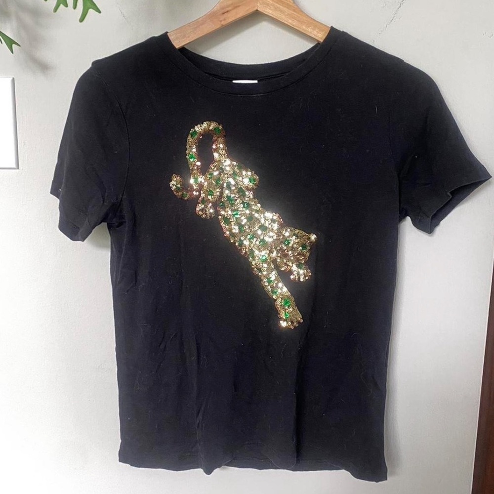 Jaguar sequined top from H&M